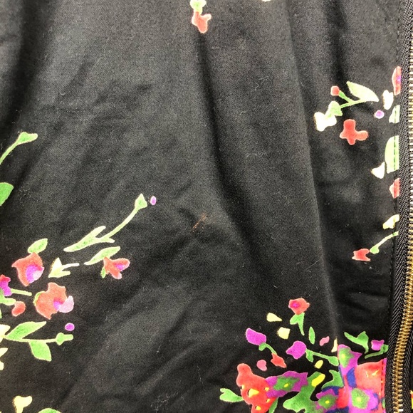 Free People Strapless Floral Mini Dress - Picture 4 of 7